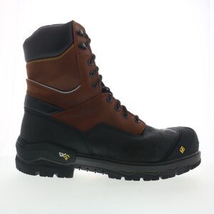 Terra Mens 8" Gantry Nano Composite Toe FP Waterproof ESR Brown Boots (NWT)